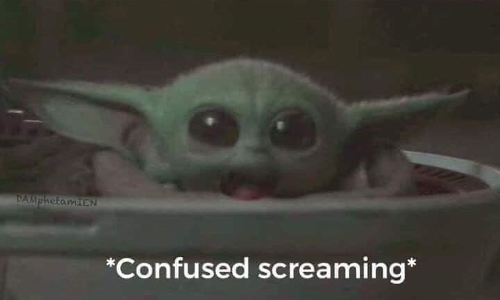This meme is a humorous take on the popular "Baby Yoda" character from the Star Wars franchise. The image depicts Baby Yoda looking confused and startled, with the text "I can see you" appearing in a bold, white font. The meme is likely poking fun at the idea that Baby Yoda is aware of being watched or observed, and the humor comes from the character's adorable and innocent expression.